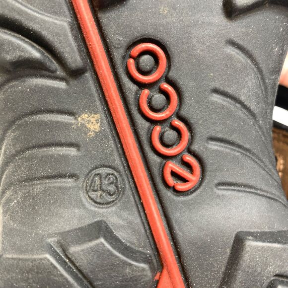 Ecco Sandals Yucatan Offroad Men Athletic Hiking Brown Black Sz US 9 EU 43 - Picture 8 of 10